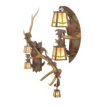 Three Light Up / Down Lighting Right Facing Wall Sconce from the Elk collection