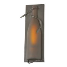 Wine Bottle 4" Wide ADA Compliant Single Light Wall Sconce