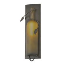 Wine Bottle 4" Wide ADA Compliant Single Light Wall Sconce