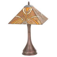Tiffany Single Light Up Lighting Table Lamp from the Glasgow Goblet Collection