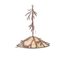 Three Light Down Lighting Pendant from the Pine Branch Collection