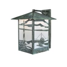 Single Light Down Lighting Outdoor Wall Sconce from the Trawler Collection