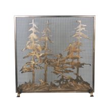 Mesh Screen Fire screen from the Tall Pines Collection