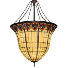 Nouveau Fleur 12 Light 48" Wide Chandelier