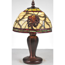 13" Tall Tiffany Table Lamp