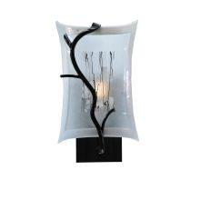 9" W Twigs Fused Glass Wall Sconce