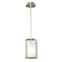 5" Square Quadrato Fluted Mini Pendant