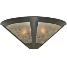 2 Light 9" Tall Wall Sconce