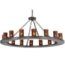 48" W Loxley 16 Light Chandelier