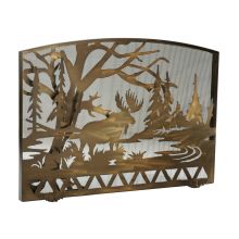 50" W X 35.5" H Moose Creek Arched Fireplace Screen