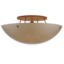 Artesia 8 Light 48" Wide Semi-Flush Bowl Ceiling Fixture - Earth Finish