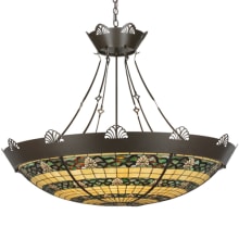 Shell and Ribbon 8 Light 48" Wide Pendant