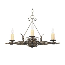 Elianna 4 Light 22" Wide Taper Candle Style Chandelier