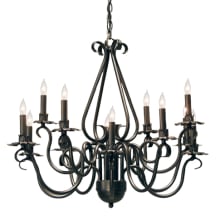 Caleb 12 Light 30" Wide Taper Candle Style Chandelier