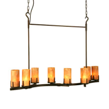 Cero 8 Light 16" Wide Pillar Candle Linear Pendant