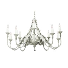 Arbor 10 Light 42" Wide Taper Candle Style Chandelier