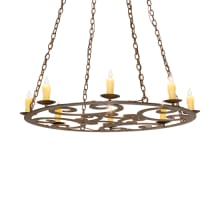 Ashley 8 Light 42" Wide Taper Candle Style Chandelier