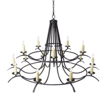 Octavia 15 Light 78" Wide Taper Candle Style Chandelier