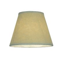 5" W X 4" H Aged Celadon Beige Parchment Replacement Shade