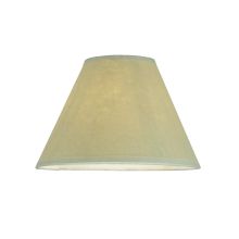 7" W X 4.5" H Aged Celadon Beige Parchment Replacement Shade