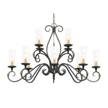 Zola 12 Light 30" Wide Taper Candle Style Chandelier