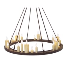 Deina 24 Light 49" Wide Taper Candle Style Chandelier