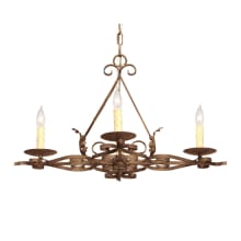 Elianna 12 Light 24" Wide Taper Candle Style Chandelier