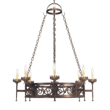 Majella 8 Light 42" Wide Taper Candle Style Chandelier