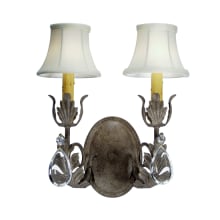 Esther 2 Light 14" Tall Wall Sconce