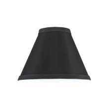 7" W X 5" H Faille Black Replacement Shade