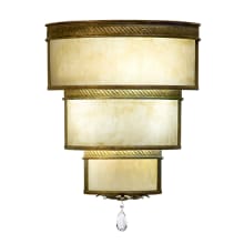 Rope 3 Light 24" Tall Wall Sconce