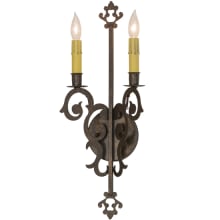 Aneila 2 Light 20" Tall Wall Sconce