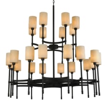 Fantasy 24 Light 60" Wide Pillar Candle Style Chandelier