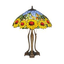 24" H Wild Sunflower Table Lamp