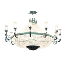 Crista 30 Light 84" Wide Crystal Candle Style Chandelier