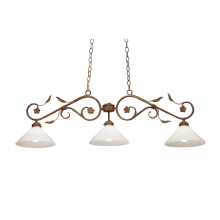 Bordeaux 3 Light 48" Wide Linear Pendant