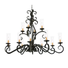 Wilkes 14 Light 36" Wide Taper Candle Style Chandelier