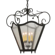 Terena 4 Light 29" Wide Taper Candle Pendant