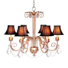 Lindsay 6 Light 48" Wide Crystal Chandelier