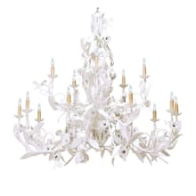 Le Printemps 15 Light 60" Wide Taper Candle Style Chandelier