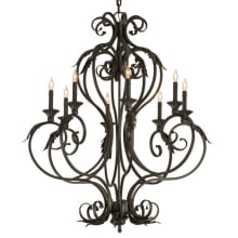 Josephine 8 Light 36" Wide Taper Candle Style Chandelier