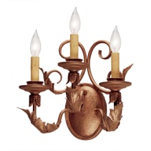 Natalia 3 Light 13" Tall Wall Sconce