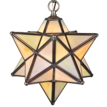 Moravian Star 9" Wide Mini Pendant