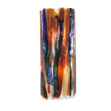 6.5" W Oceano Fused Glass Wall Sconce