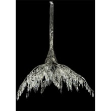 Winter at Stillwater 28" Wide LED Crystal Waterfall Chandelier
