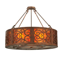 Dean 4 Light 30" Wide Suspension Pendant