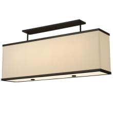 Quadrato 5 Light 9" Wide Linear Pendant