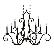 Clifton 10 Light 29" Wide Taper Candle Style Chandelier
