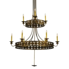 Montgomery 9 Light 48" Wide Taper Candle Style Chandelier