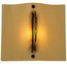 12.25" W Franco's Fused Glass Wall Sconce